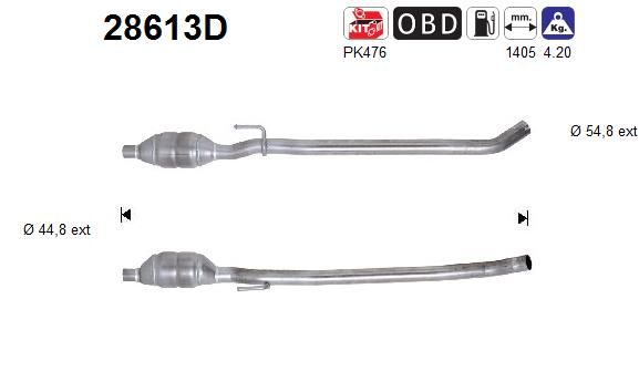 Katalizator AS 28613D