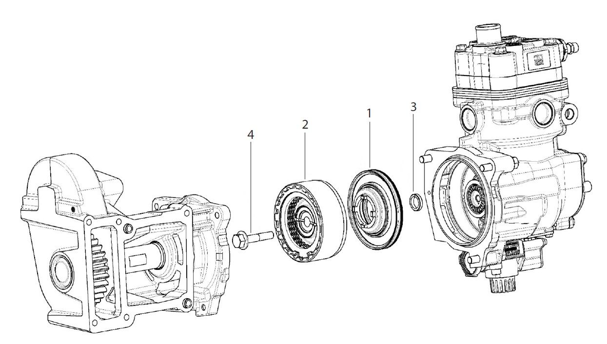 Set ambreiaj KNORR-BREMSE IAM Preferred Part K242925K50