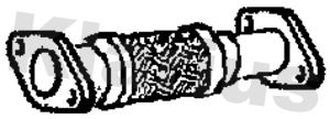 Rura wydechowa KLARIUS 301923
