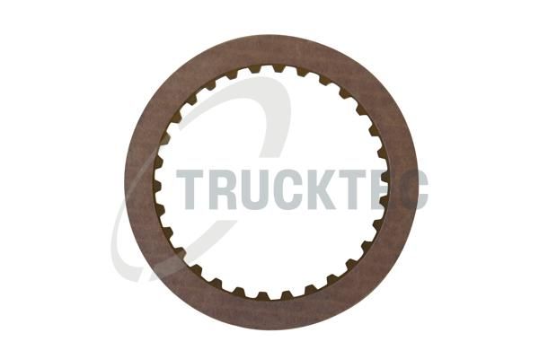 Lamelă Fricțiune, ambreiaj lamelar (cutie viteze autom.) TRUCKTEC AUTOMOTIVE 08.25.049