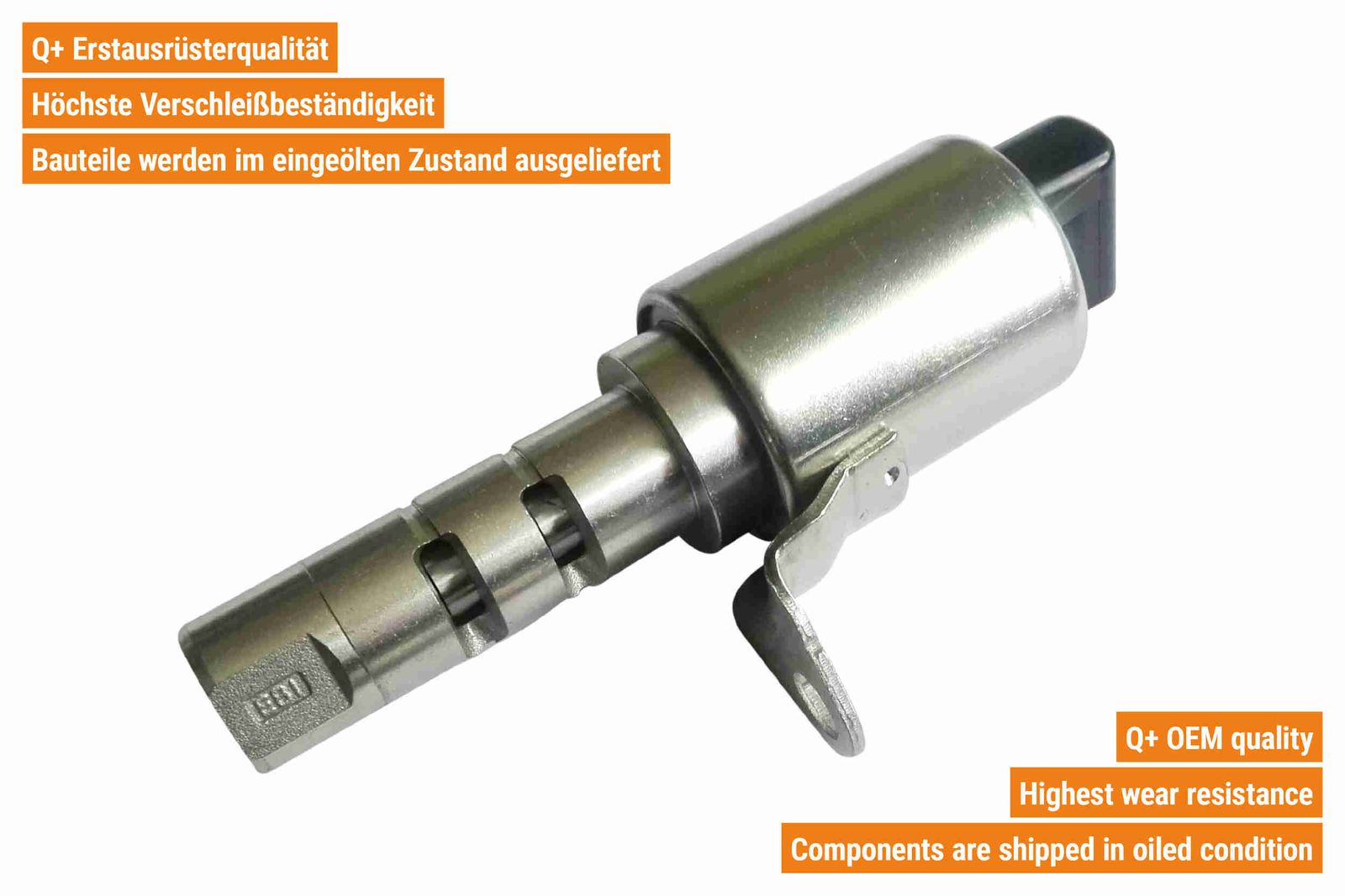 Valve de commande, réglage d'arbres à came