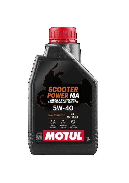 Motorolja MOTUL SCOOTER POWER 4T 5W-40 MA 1L