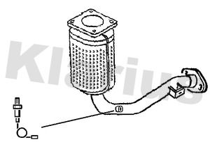 Katalizator KLARIUS 321612