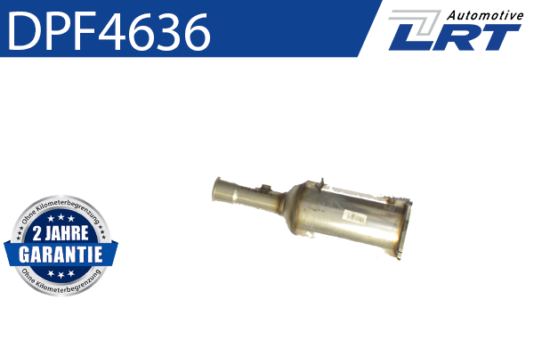 Filtru funingine/particule, sist.de esapament LRT DPF4636
