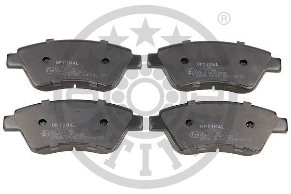 Zestaw klocków hamulcowych, hamulce tarczowe OPTIMAL BP-12132