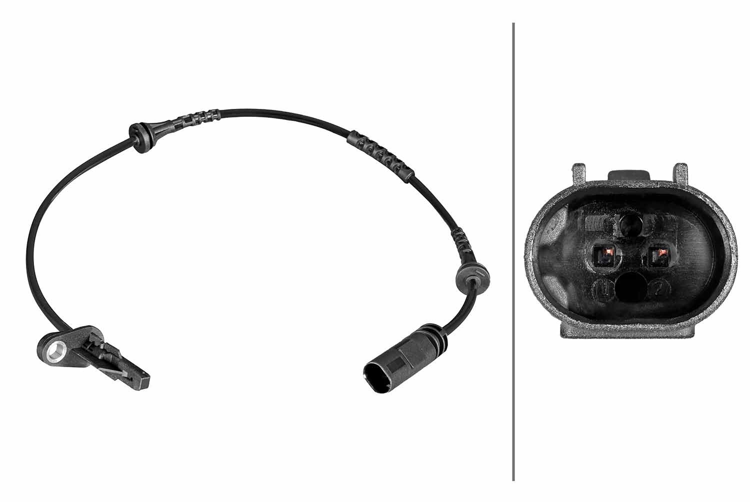 Czujnik, prędkość obrotowa koła HELLA 6PU358216-551