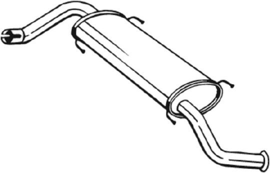 Tłumik końcowy BOSAL 281-873