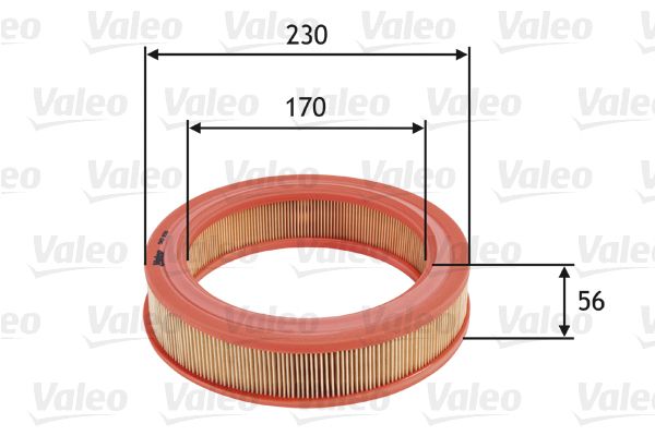 Vzduchový filter VALEO 585650