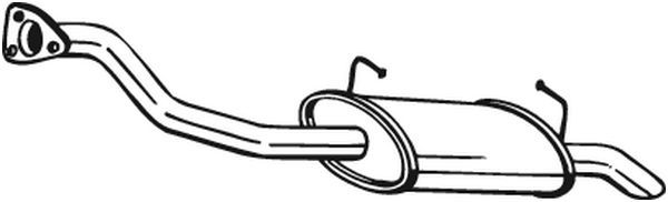 Tłumik końcowy BOSAL 279-649