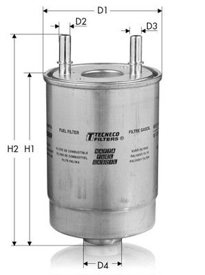 Filtr paliwa TECNECO FILTERS GS10669