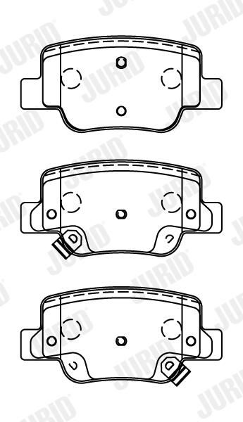 Piduriklotsi komplekt,ketaspidur