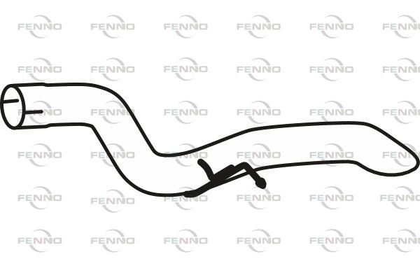 Rura wydechowa FENNO P36115