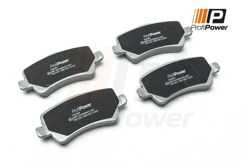 Levně Sada brzdových destiček, kotoučová brzda ProfiPower 1B2064