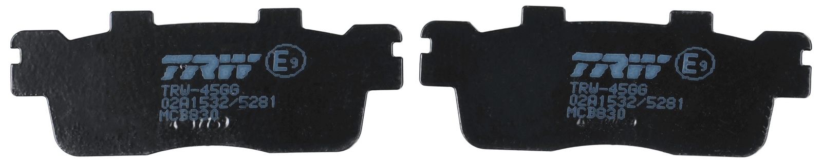 set placute frana,frana disc TRW Organic Allround MCB830