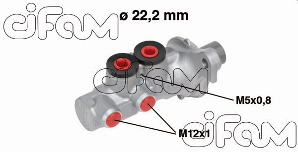 Pompa hamulcowa CIFAM 202-693