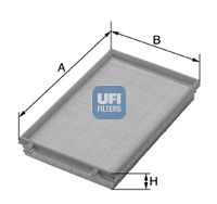 Vzduchový filtr UFI 30.248.00