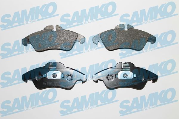 Zestaw klocków hamulcowych, hamulce tarczowe SAMKO 5SP608
