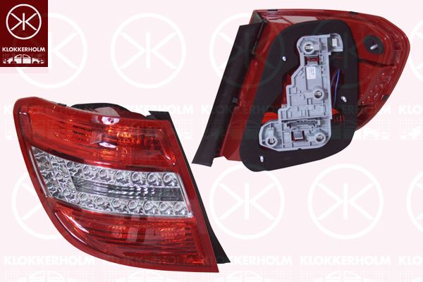 Lampa tylna zespolona KLOKKERHOLM 35180711A1