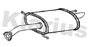 Tłumik końcowy KLARIUS 221709