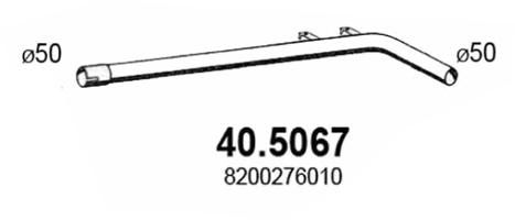 Rura wydechowa ASSO 40.5067