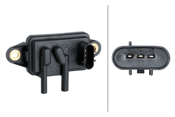 Czujnik, ciśnienie spalin HELLA 6PP 009 409-411