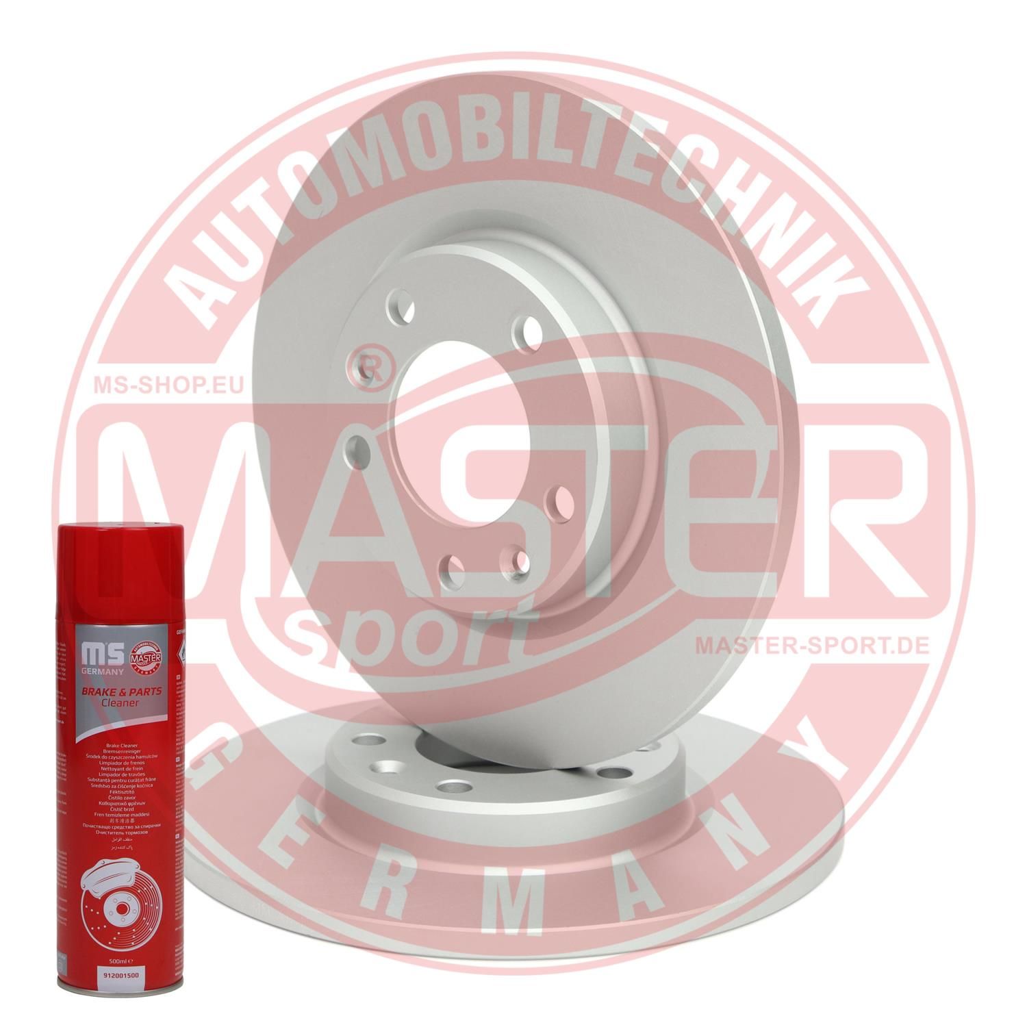 Tarcza hamulcowa MASTER-SPORT GERMANY 24011202111PR-SET-MSP