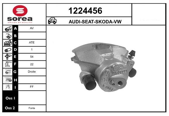 ETRIER DE FREIN - AUDI / AV