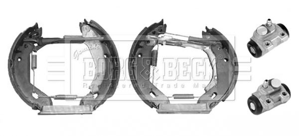 Zestaw szczęk hamulcowych BORG & BECK BBS1065K