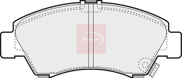 Apec - Front Brake Pad Set