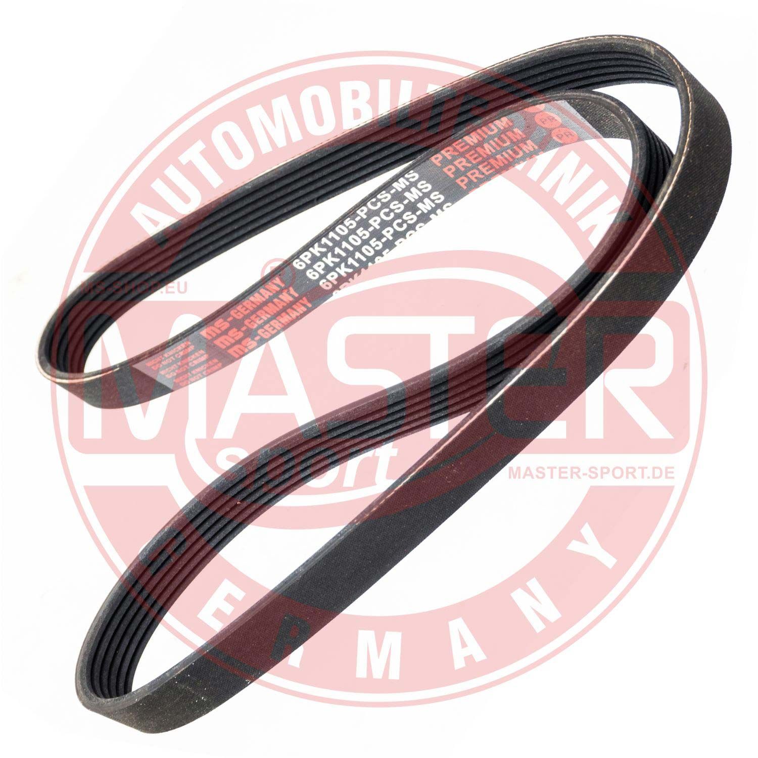 Pasek klinowy wielorowkowy MASTER-SPORT GERMANY 6PK1105-PCS-MS
