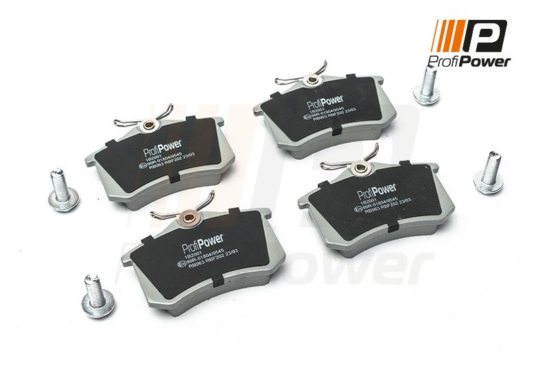 Levně Sada brzdových destiček, kotoučová brzda ProfiPower 1B2001