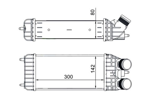 Chladič turba MAHLE CI 210 000S