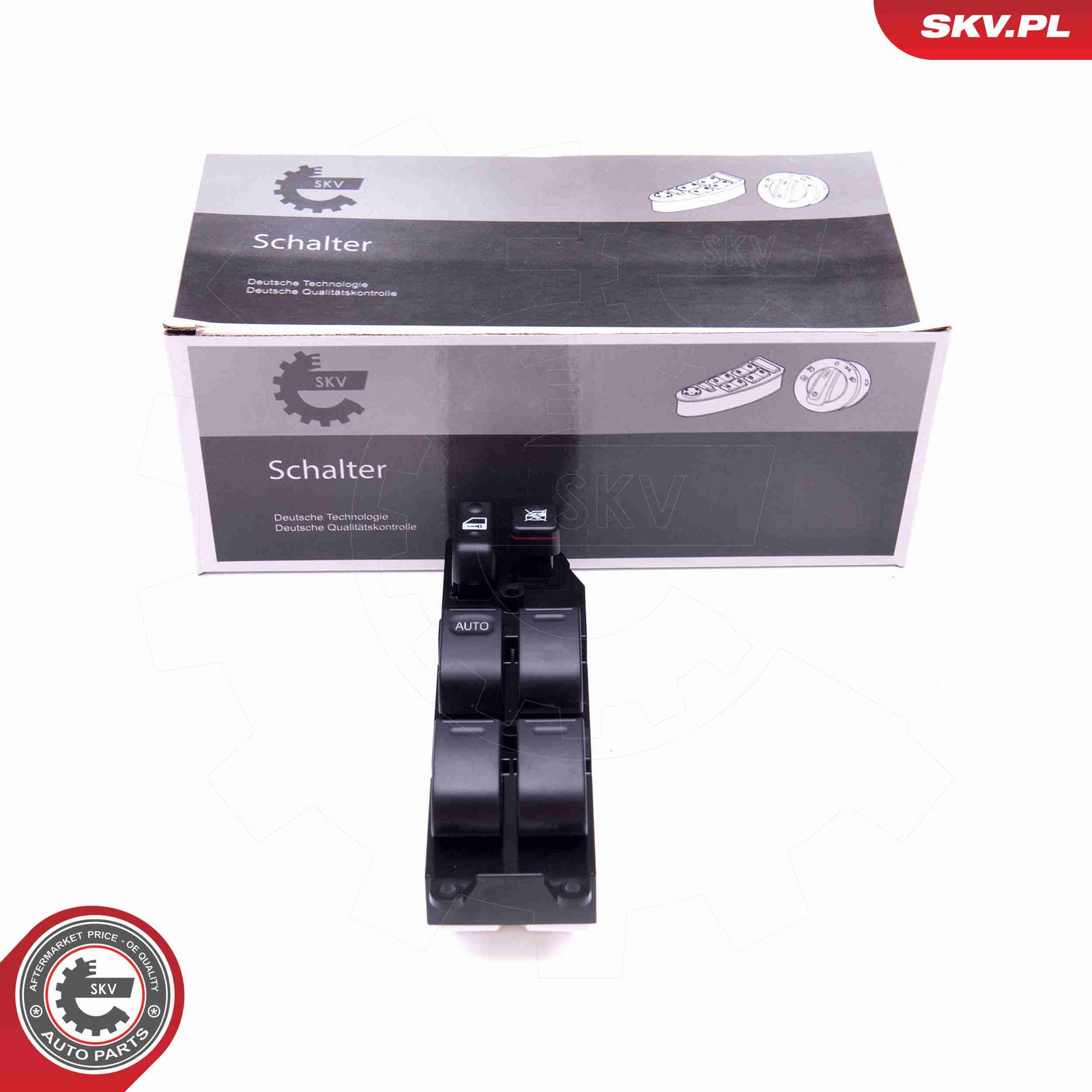 Выключатель, стеклолодъемник