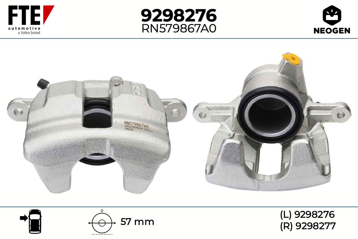 Etrier frana FTE NEOGEN 9298276