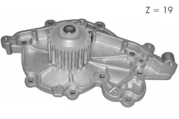 Pompe à eau, refroidissement du moteur