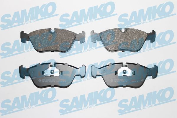 Sada brzdových destiček, kotoučová brzda SAMKO 5SP436