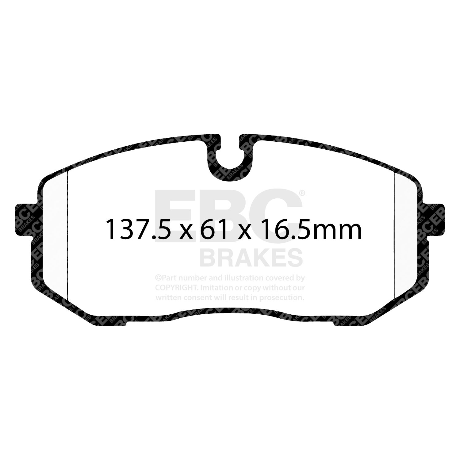 set placute frana,frana disc EBC Brakes DP42500R