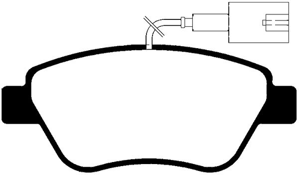 ABTEX - Front Brake Pad Set