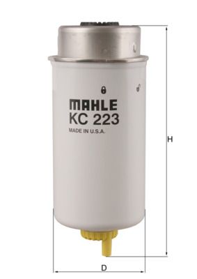 Palivový filtr MAHLE KC 223