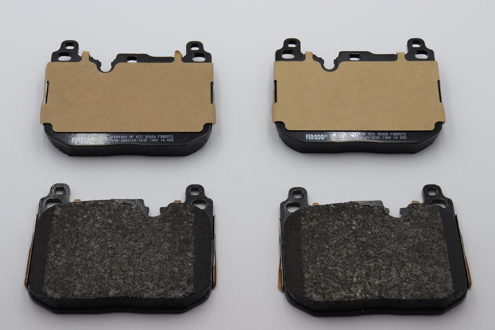 set placute frana,frana disc FERODO FDB5572