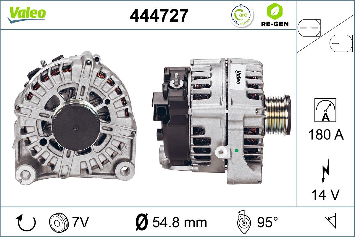Generator / Alternator VALEO 444727