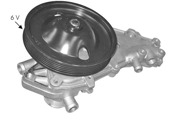 Pompe à eau, refroidissement du moteur