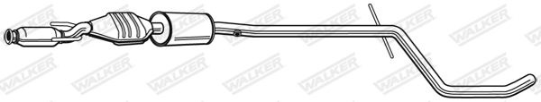 Katalizator WALKER 28009