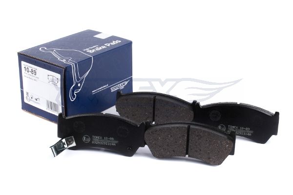 Levně Sada brzdových destiček, kotoučová brzda TOMEX Brakes 10-89
