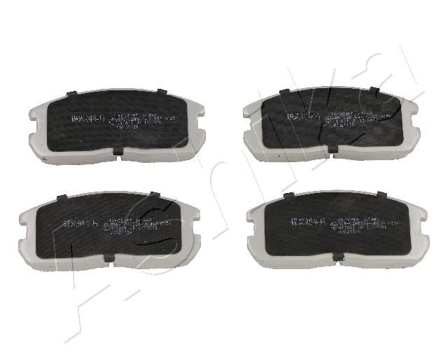 Zestaw klocków hamulcowych, hamulce tarczowe ASHIKA 50-05-524