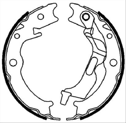 Piduriklotside komplekt,seisupidur