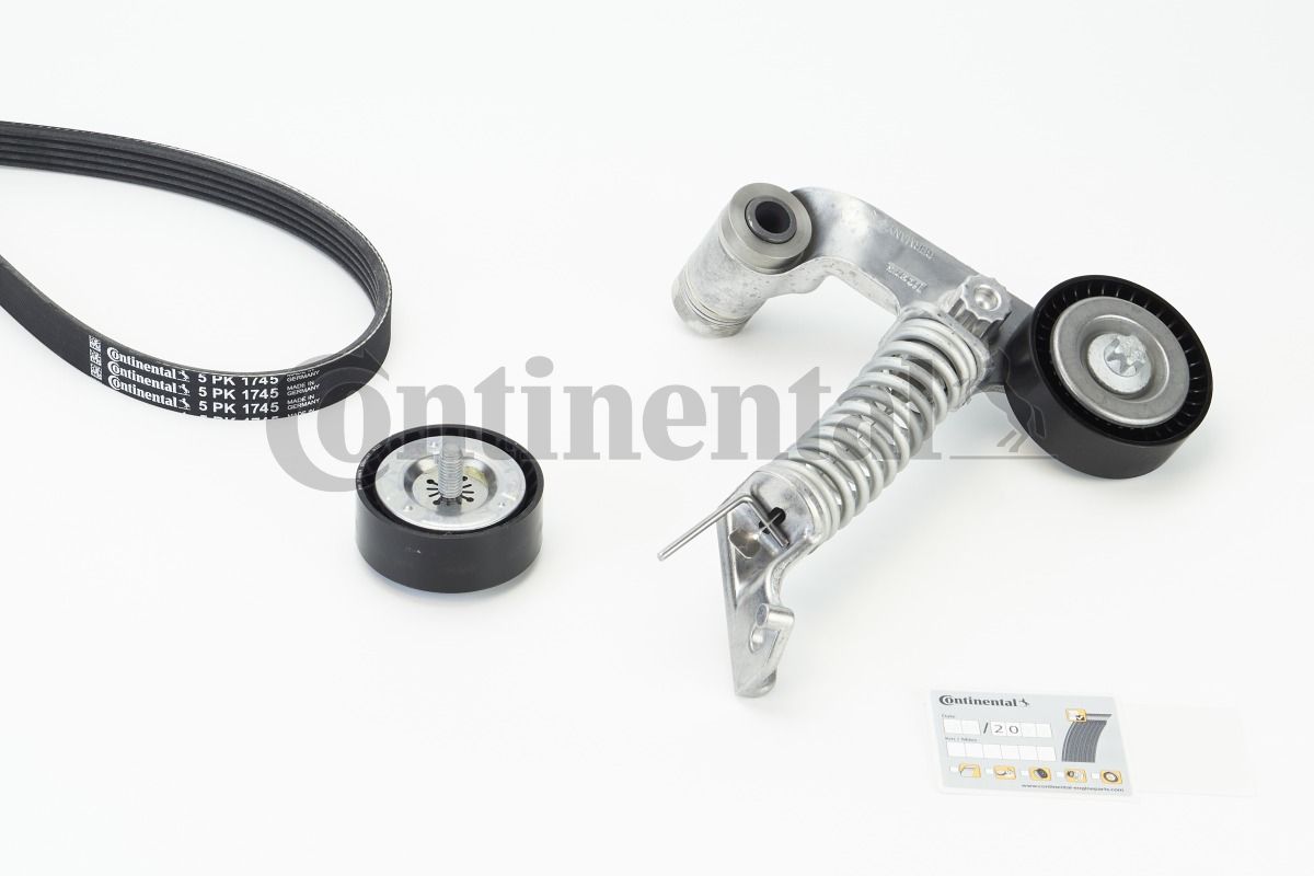 Zestaw paska klinowego wielorowkowego CONTINENTAL CTAM 5PK1745K1