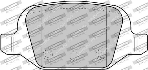 Zestaw klocków hamulcowych, hamulce tarczowe FERODO RACING FCP1324H