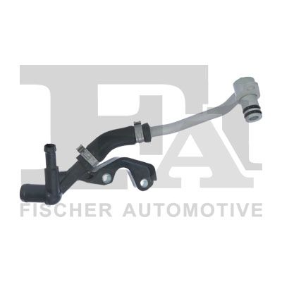 Трубка системы охлаждения, нагнетатель