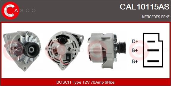 Levně generátor CASCO CAL10115AS